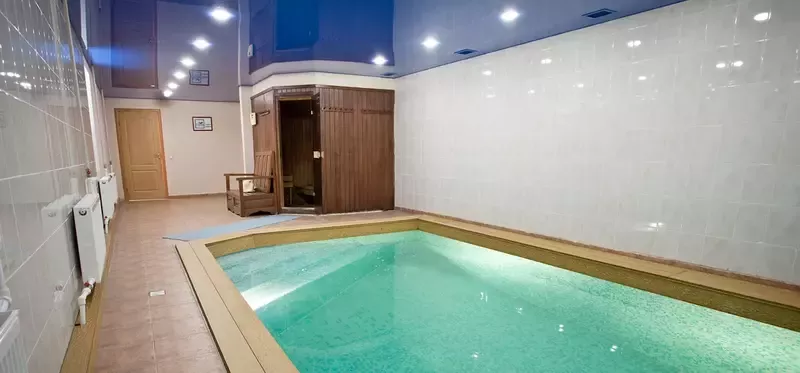 VIP–сауна с бассейном