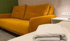 Студия бизнес с кухней и большой кроватью + диван, Апарт-отель Trend, Бузулук