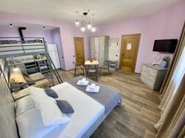 Апартаменты Апартамент студио с кухней и балконом, Апарт-отель Five-story, Адлер