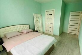 Апартаменты 2-местный DBL 2-комн квартира двуспальная кровать и двуспальный диван, Апартаменты На Притомском 15, Кемерово