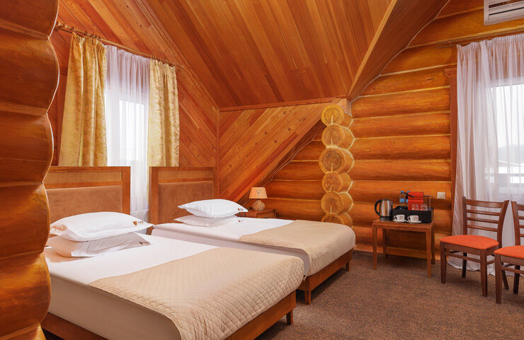 Коттедж 4-местный 2-комнатный COUNTRY FAMILY HOUSE