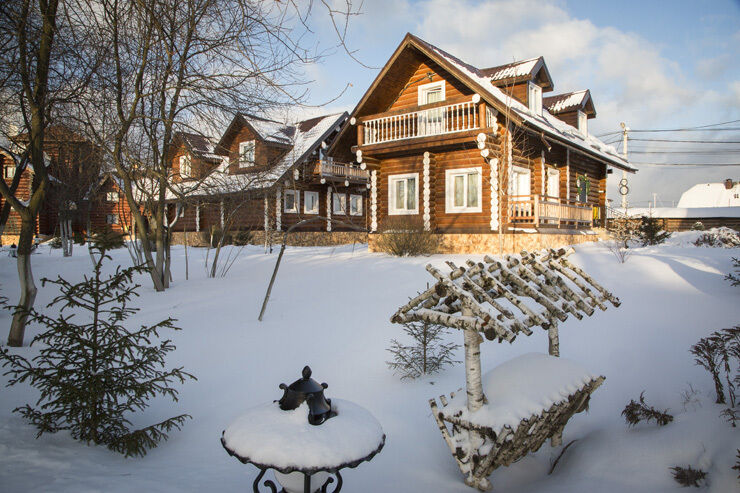 Коттедж 4-местный 2-комнатный COUNTRY FAMILY HOUSE