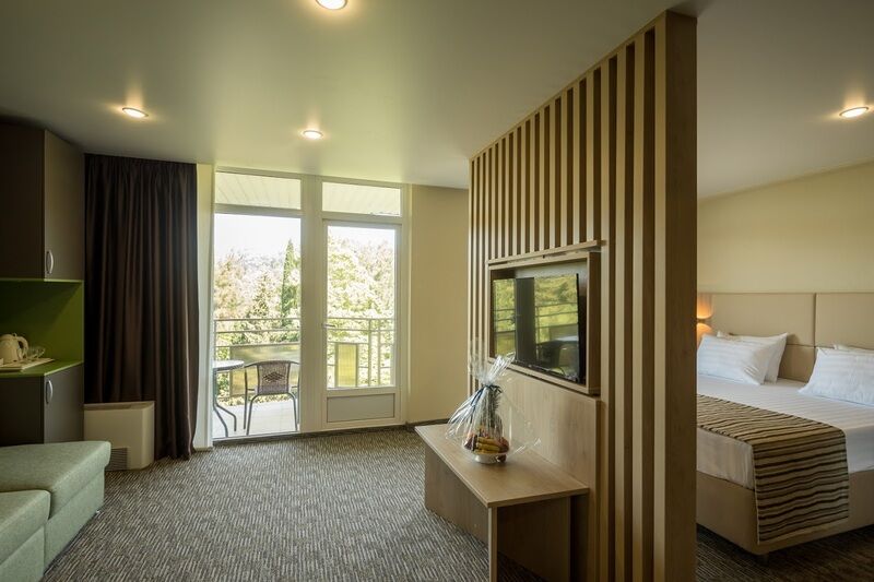 Студия 2-местный 1-комнатный (корпус 1- 2)