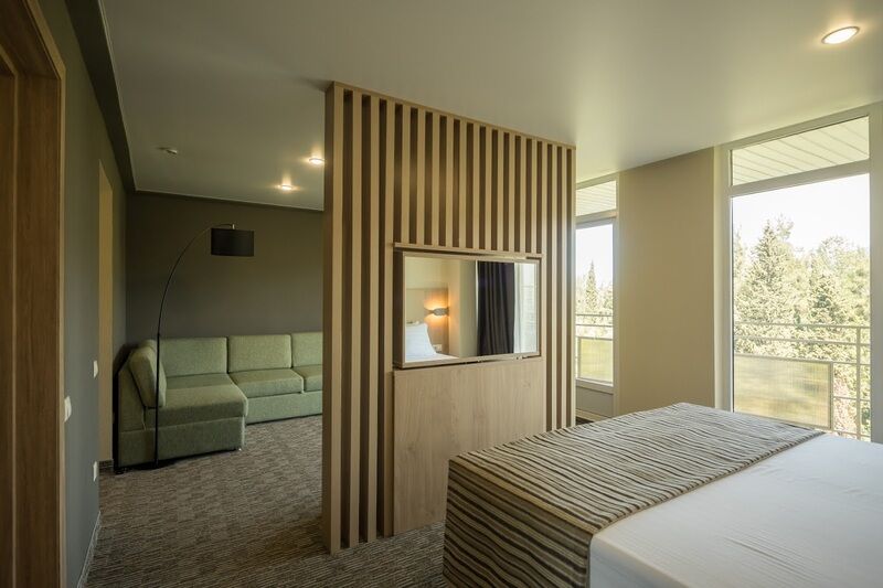 Студия 2-местный 1-комнатный (корпус 1- 2)