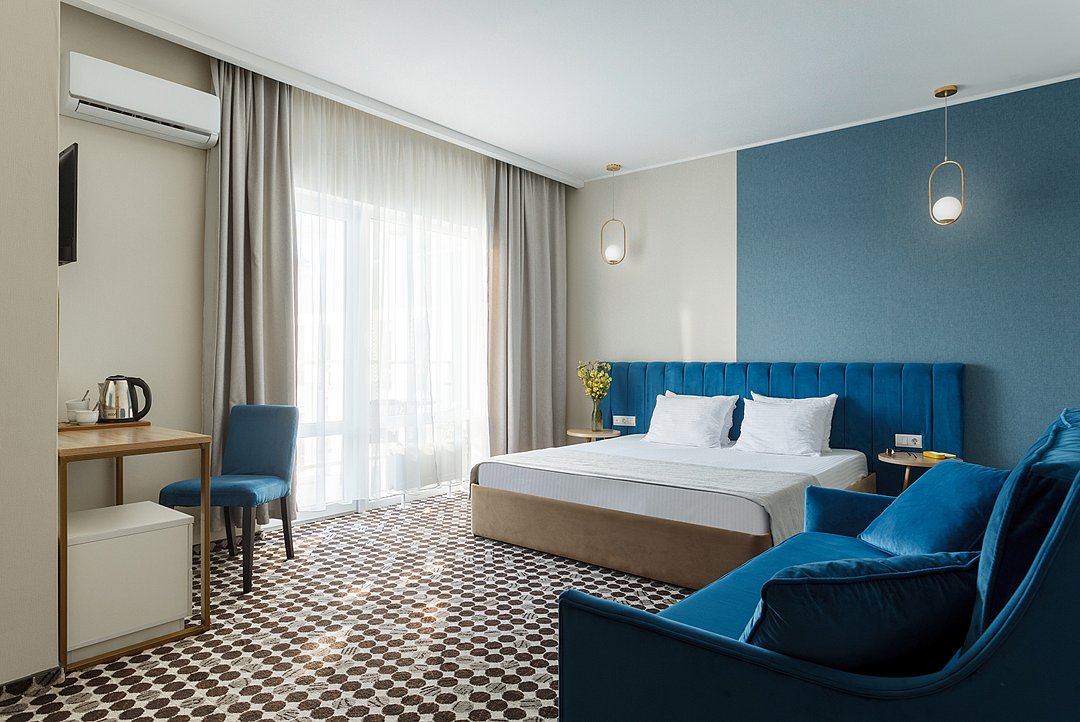 Стандартный 2-местный 1-комнатный (коттедж с доп. местом)