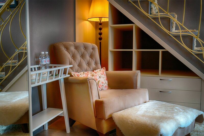 Люкс 4-местный 2-уровневый + (с гидромассажной ванной)