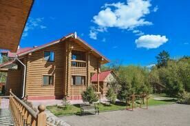 Коттедж 10-местный (сруб), Отель Усадьба Еловое , село Новоабзаково