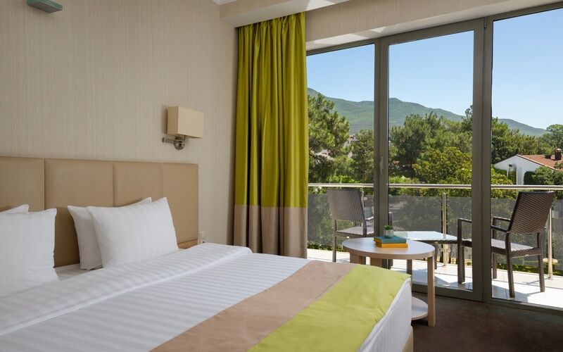 Стандартный 2-местный 1-комнатный (4* корпус №3 вид на горы)