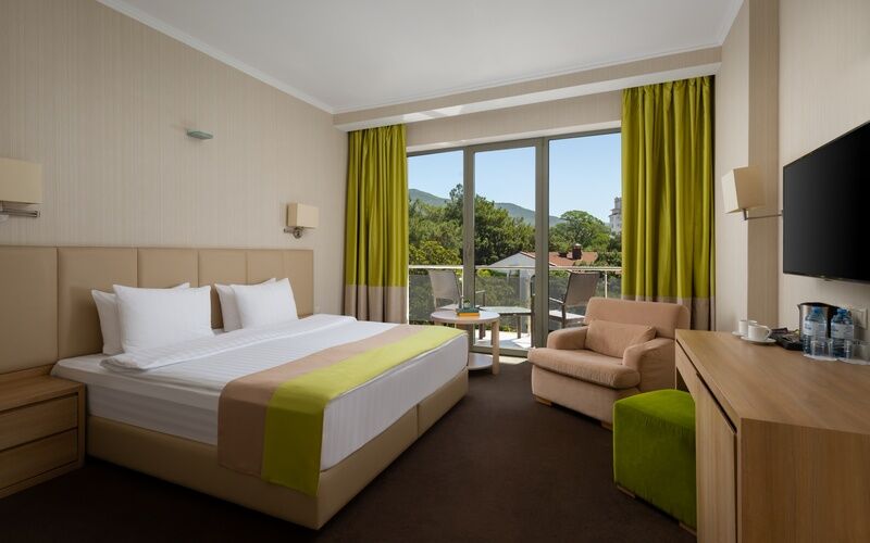 Стандартный 2-местный 1-комнатный (4* корпус №3 вид на горы)