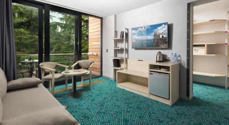 Люкс 4-местный 2-комнатный