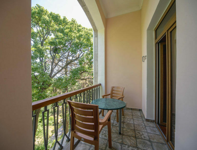 Люкс 2-местный 2-комнатный (корпус 2, вид на парк)